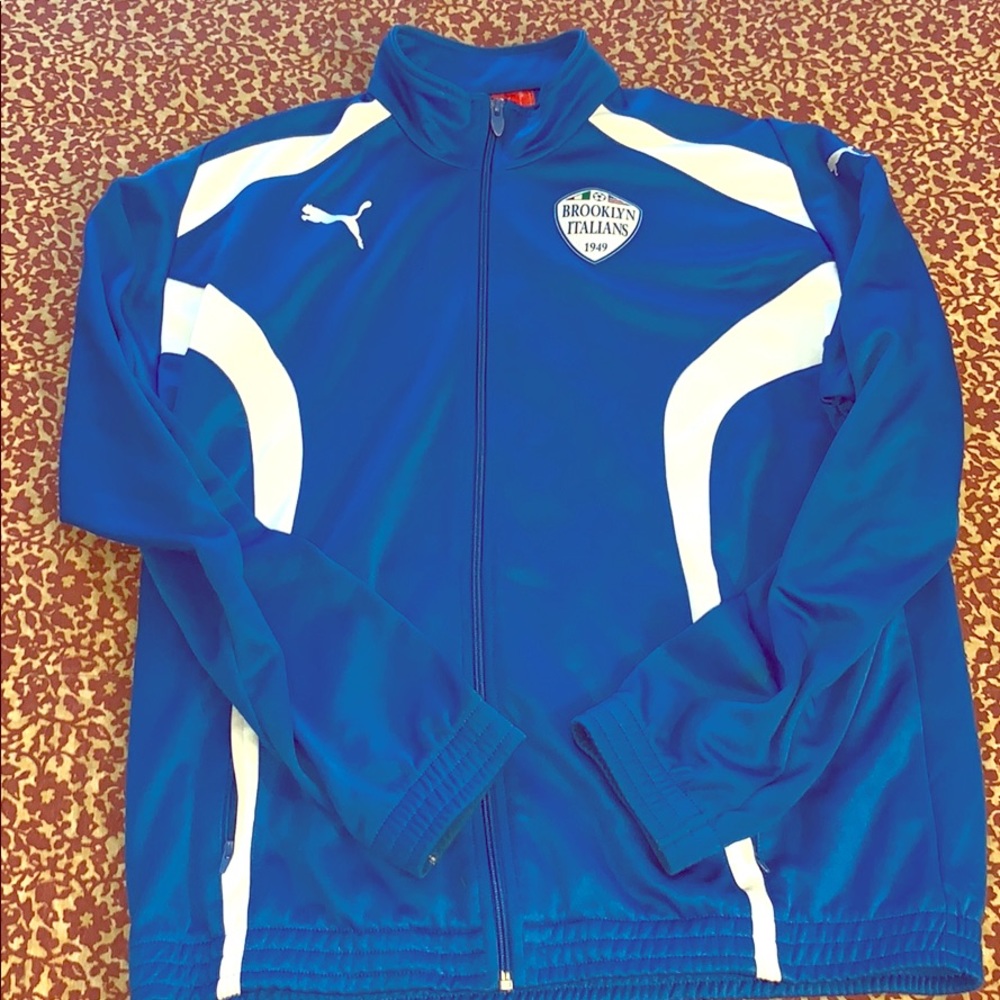 🔥😎 🇮🇹 Puma Brooklyn Italians Soccer Team Top